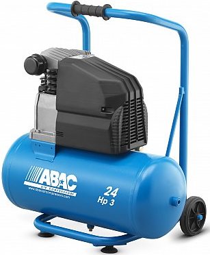 Abac Compresseur 20L 3CV Entraînement Direct Abac Compresseur 20L 3CV Entraînement Direct